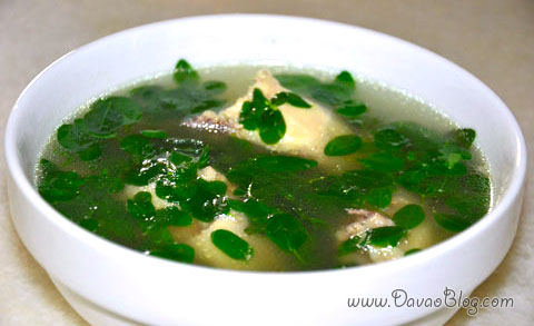 Simple Chicken Malunggay Soup