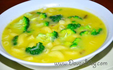 Easy to Cook Macaroni Soup with Broccoli