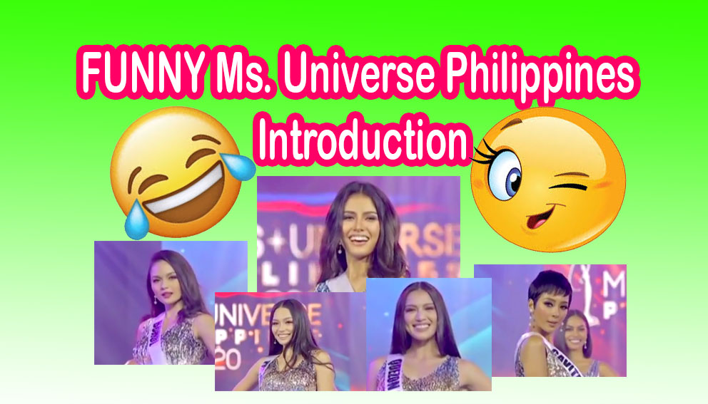 Funny Dub For Miss Universe Philippines Introduction