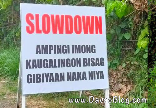 hugot lines davao diversion road slowdown