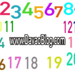 number in Bisaya Numero sa Bisaya transation davaoblog