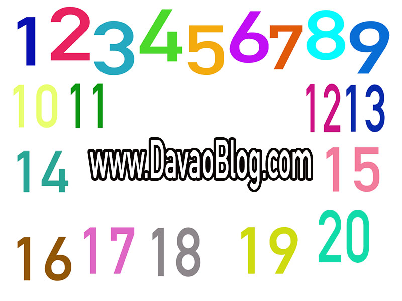 Numbers in Bisaya (Numero in Bisaya)